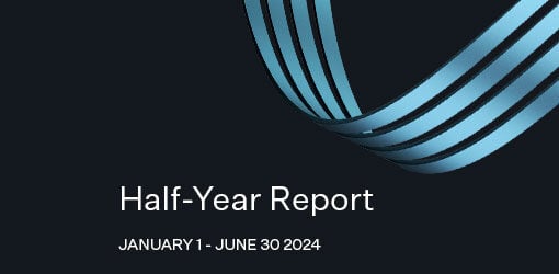 Solteq Half-Year Report cover