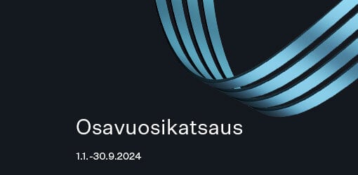 Osavuosikatsauksen kansikuva