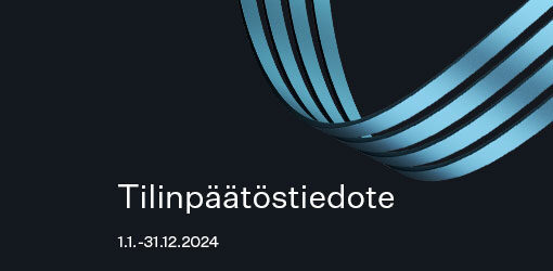 Tilinpäätöstiedotteen kansikuva